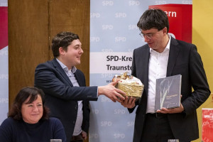 Dr. Bärbel Kofler, Sepp Parzinger, Florian von Brunn