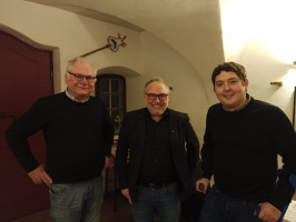 Von Links: Volker Eidner, Markus Käser, Sepp Parzinger